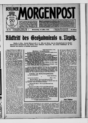Berliner Morgenpost on Mar 16, 1916