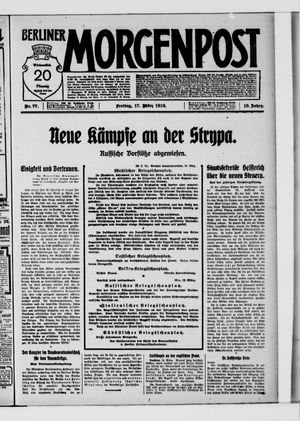 Berliner Morgenpost on Mar 17, 1916