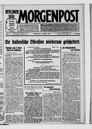 Berliner Morgenpost on Mar 18, 1916