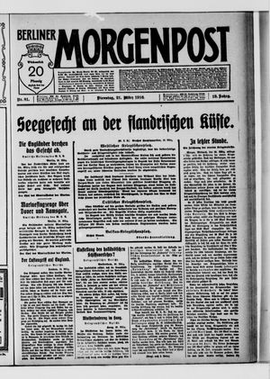 Berliner Morgenpost vom 21.03.1916