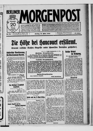 Berliner Morgenpost on Mar 24, 1916