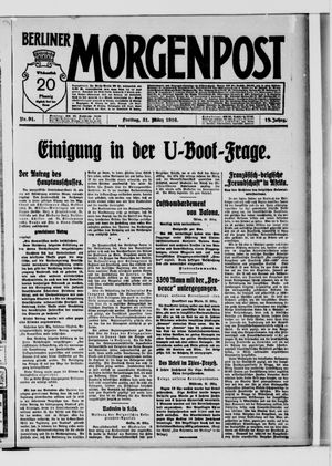 Berliner Morgenpost vom 31.03.1916