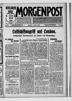Berliner Morgenpost on Apr 2, 1916