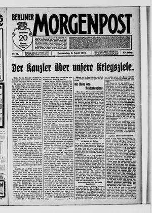 Berliner Morgenpost vom 06.04.1916