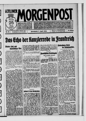 Berliner Morgenpost vom 08.04.1916