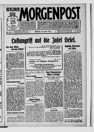 Berliner Morgenpost vom 10.04.1916