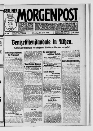 Berliner Morgenpost on Apr 18, 1916