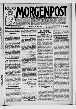 Berliner Morgenpost on May 3, 1916