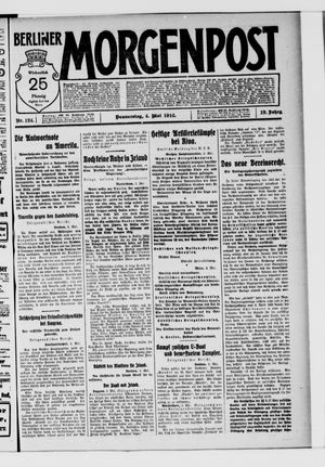 Berliner Morgenpost on May 4, 1916