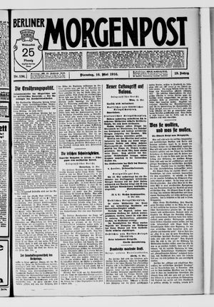 Berliner Morgenpost on May 16, 1916