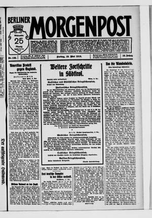 Berliner Morgenpost vom 19.05.1916