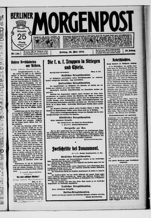 Berliner Morgenpost vom 26.05.1916
