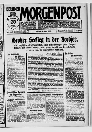 Berliner Morgenpost vom 02.06.1916