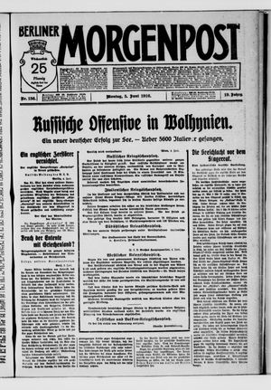 Berliner Morgenpost vom 05.06.1916