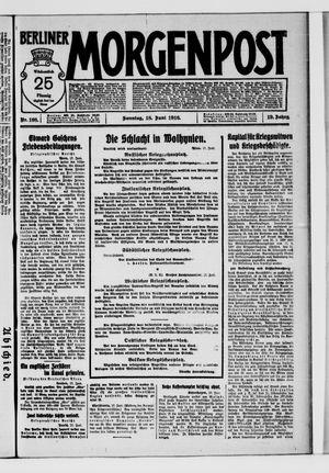 Berliner Morgenpost on Jun 18, 1916