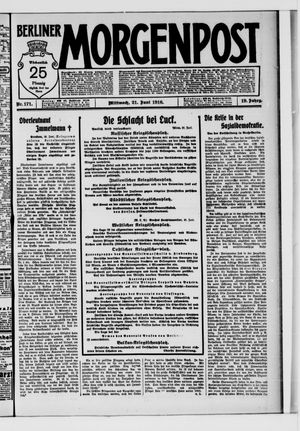 Berliner Morgenpost vom 21.06.1916
