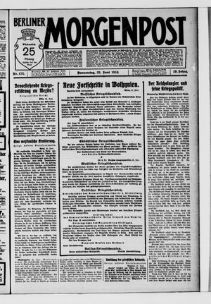 Berliner Morgenpost vom 22.06.1916
