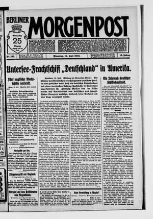 Berliner Morgenpost vom 11.07.1916