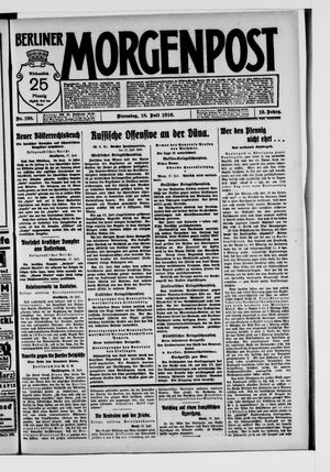 Berliner Morgenpost vom 18.07.1916