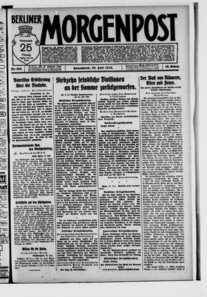 Berliner Morgenpost vom 22.07.1916