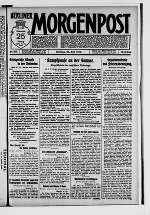 Berliner Morgenpost vom 23.07.1916