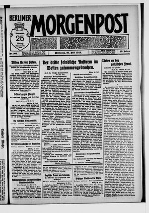 Berliner Morgenpost vom 26.07.1916