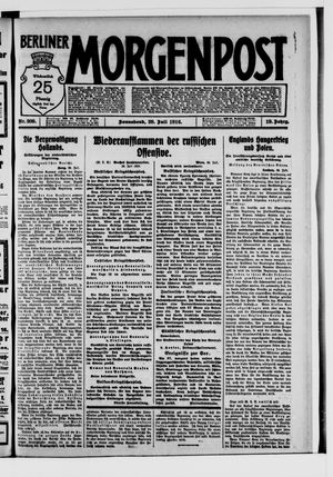Berliner Morgenpost vom 29.07.1916