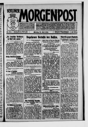 Berliner Morgenpost vom 31.07.1916