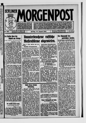Berliner Morgenpost vom 18.08.1916