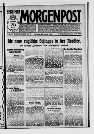 Berliner Morgenpost vom 22.08.1916