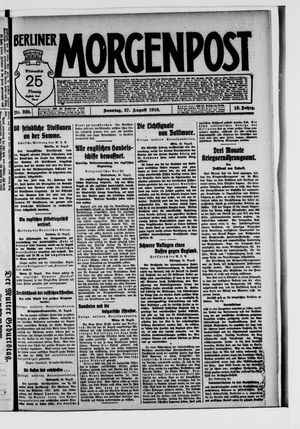 Berliner Morgenpost vom 27.08.1916