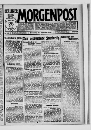 Berliner Morgenpost vom 21.09.1916