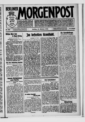 Berliner Morgenpost vom 13.10.1916
