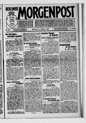 Berliner Morgenpost vom 17.10.1916