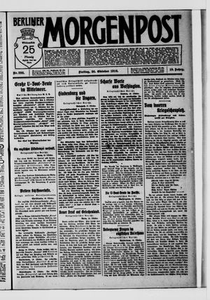 Berliner Morgenpost vom 20.10.1916