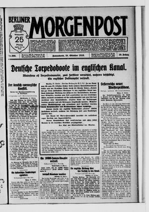 Berliner Morgenpost vom 28.10.1916