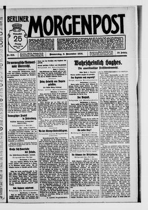 Berliner Morgenpost vom 09.11.1916