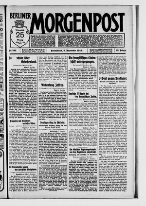 Berliner Morgenpost vom 09.12.1916