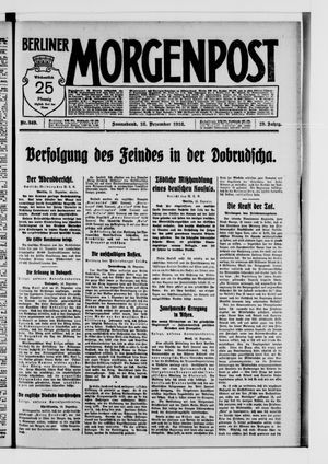 Berliner Morgenpost vom 16.12.1916