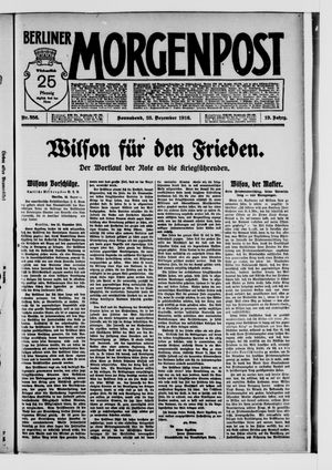 Berliner Morgenpost vom 23.12.1916