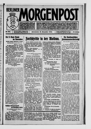 Berliner Morgenpost vom 30.12.1916