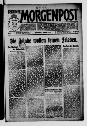 Berliner Morgenpost vom 02.01.1917