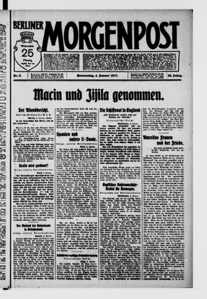 Berliner Morgenpost vom 04.01.1917