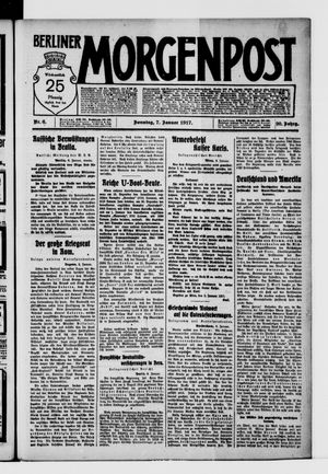 Berliner Morgenpost vom 07.01.1917