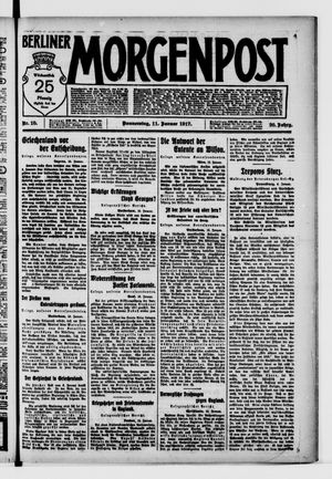 Berliner Morgenpost vom 11.01.1917