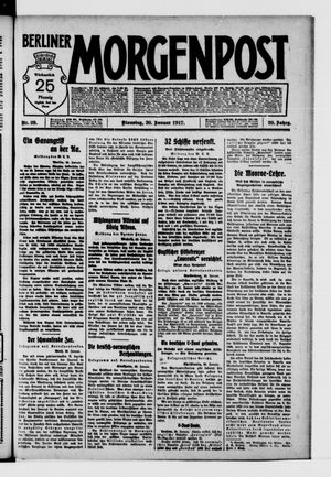 Berliner Morgenpost vom 30.01.1917