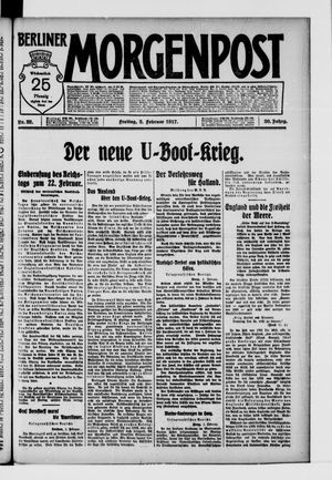 Berliner Morgenpost vom 02.02.1917