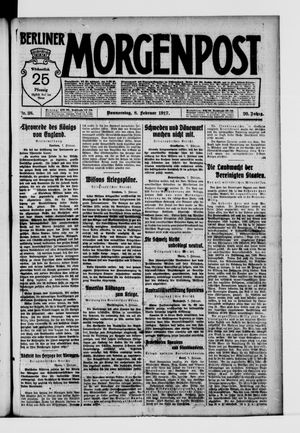 Berliner Morgenpost on Feb 8, 1917