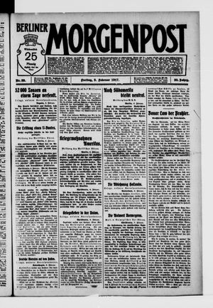 Berliner Morgenpost vom 09.02.1917