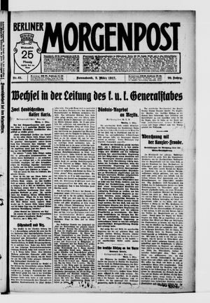 Berliner Morgenpost vom 03.03.1917
